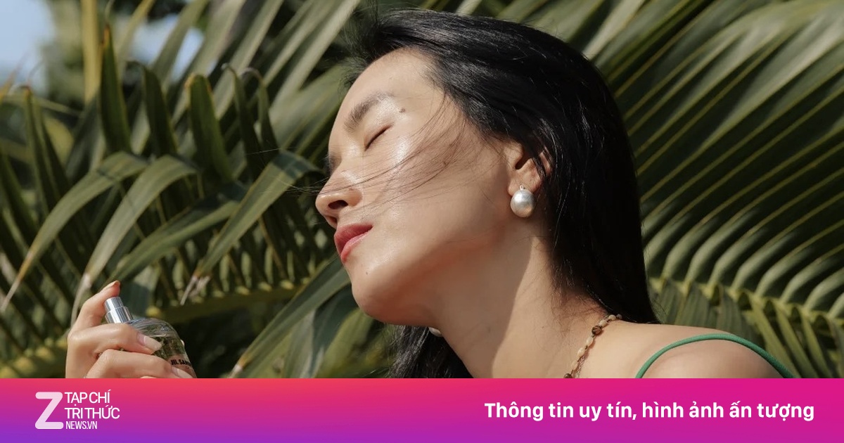Rủi ro khi xịt nước hoa lên cổ