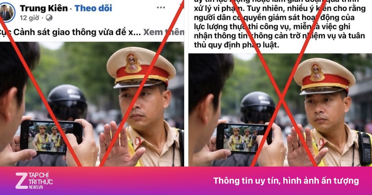 Cục CSGT cảnh báo tin giả 'phạt 5 triệu vì quay video'