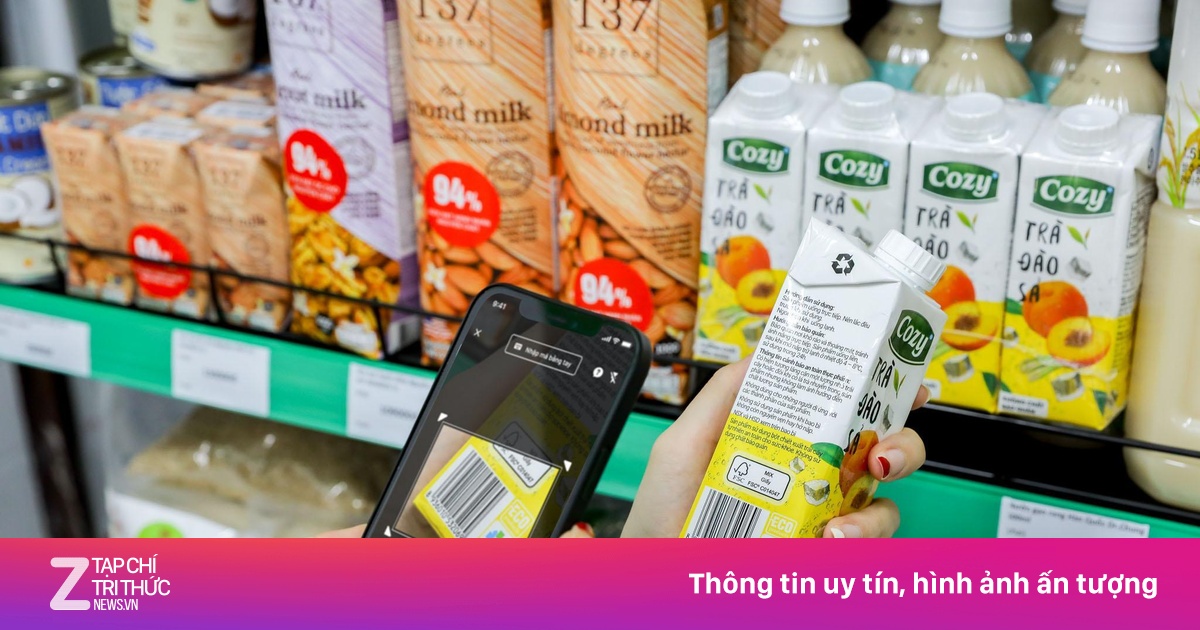 Ứng dụng tra cứu nhanh thông tin sản phẩm - Tiêu dùng - ZNEWS.VN