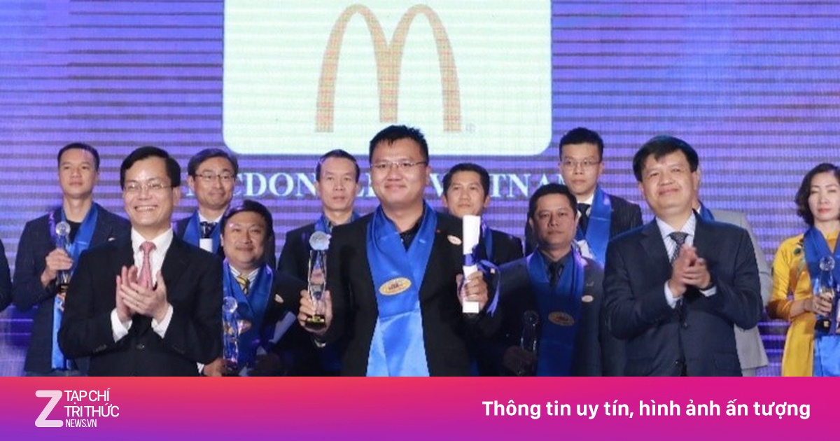 Mcdonalds Việt Nam 4 Năm Liên Tiếp Nhận Giải Rồng Vàng Ttdn Znewsvn 