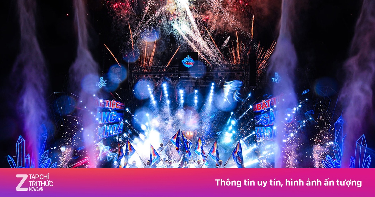 Tiger Crystal Rave 3 năm bật tiệc sảng khoái cho trăm nghìn raver ...