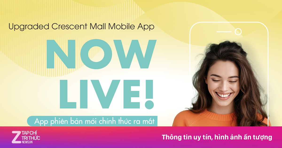 Mở ra thế giới mua sắm thông minh với ứng dụng Crescent Mall Mobile