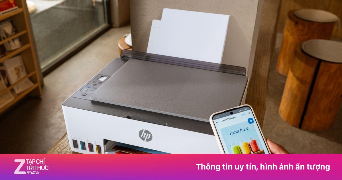 Nâng tầm thương hiệu với công nghệ in thông minh từ HP Smart Tank 580