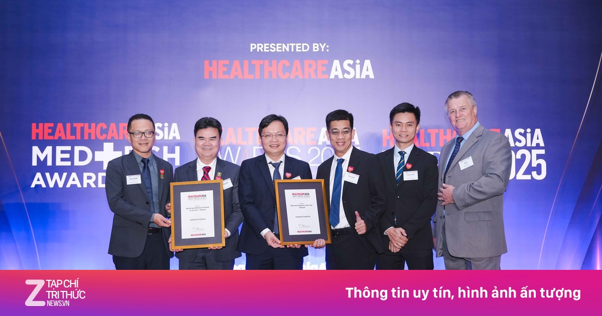 Bệnh viện Mắt Sài Gòn 3 năm liên tiếp nhận giải Healthcare Asia Awards
