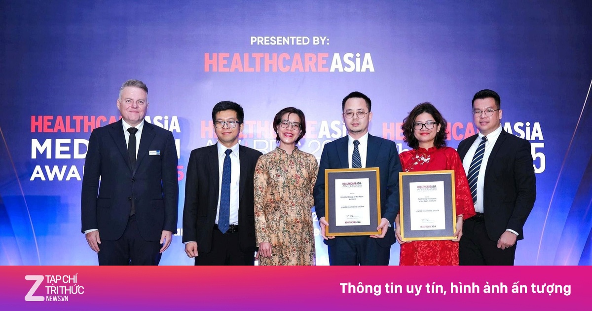 Vinmec được vinh danh tại Healthcare Asia Awards 2025