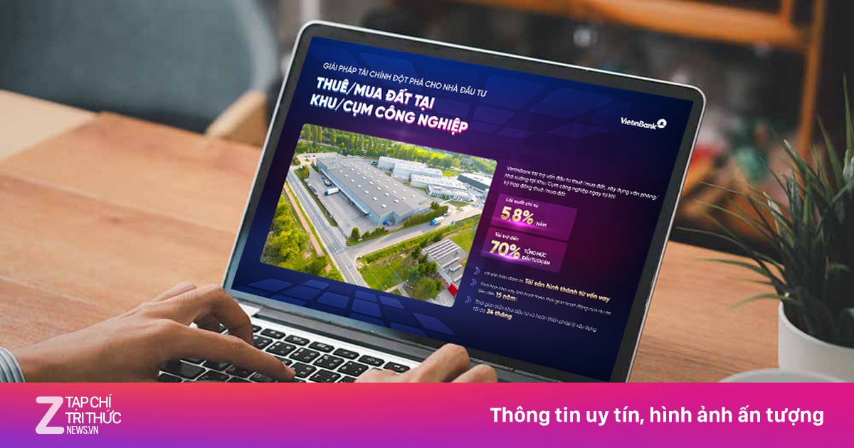 VietinBank tạo đà cho nhà đầu tư bất động sản công nghiệp
