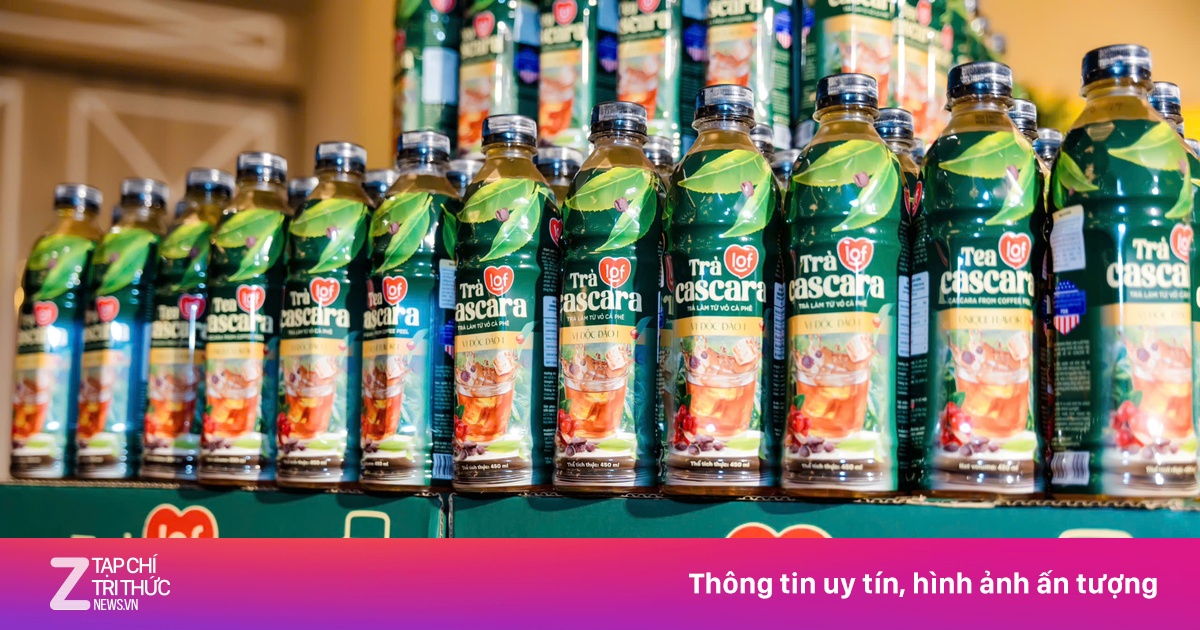 Trà Lof Cascara - trà vỏ cà phê đóng chai đang ‘đốn tim’ giới trẻ