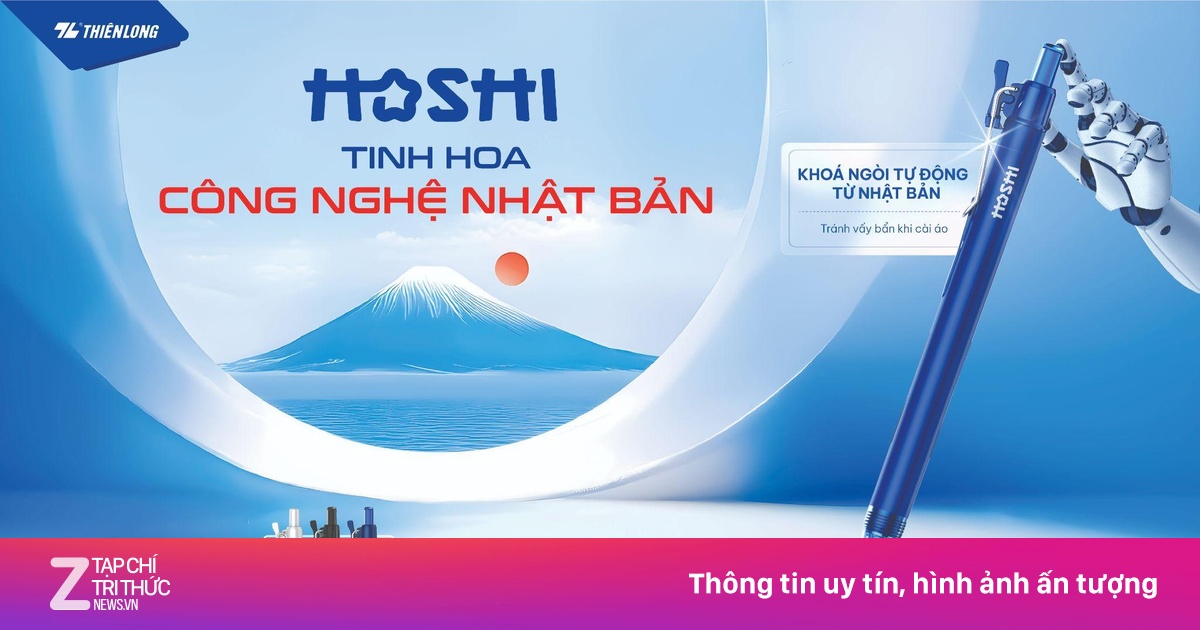 Thiên Long phát triển Hoshi ứng dụng tinh hoa Nhật