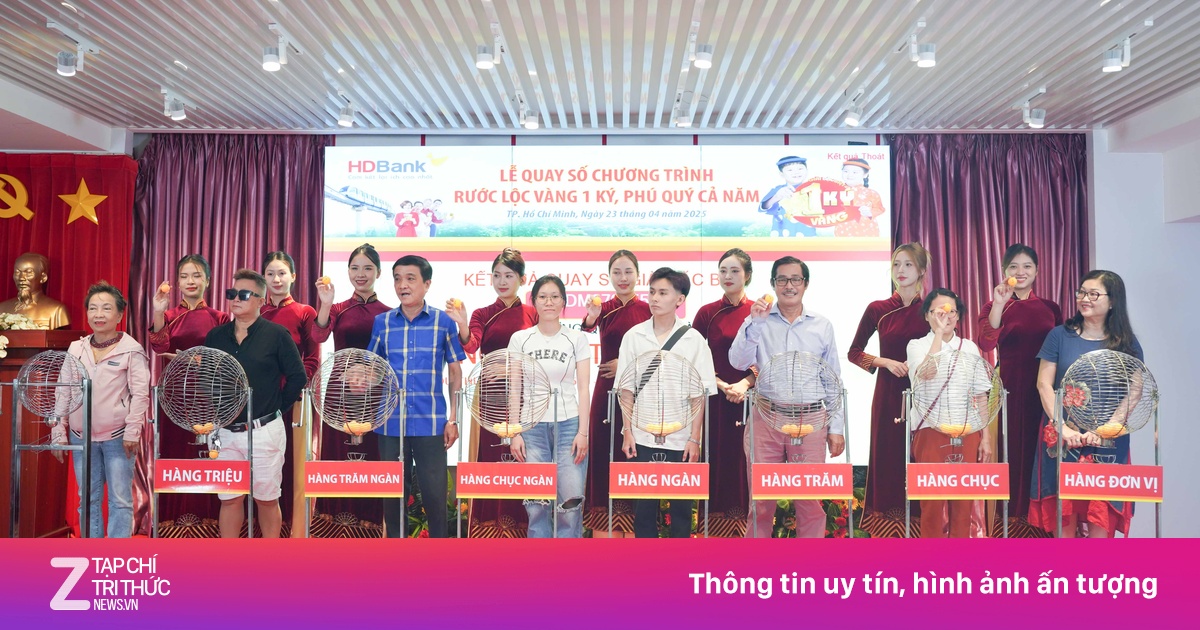 HDBank công bố chủ nhân 1 ký vàng SJC và 16 khách hàng trúng thưởng