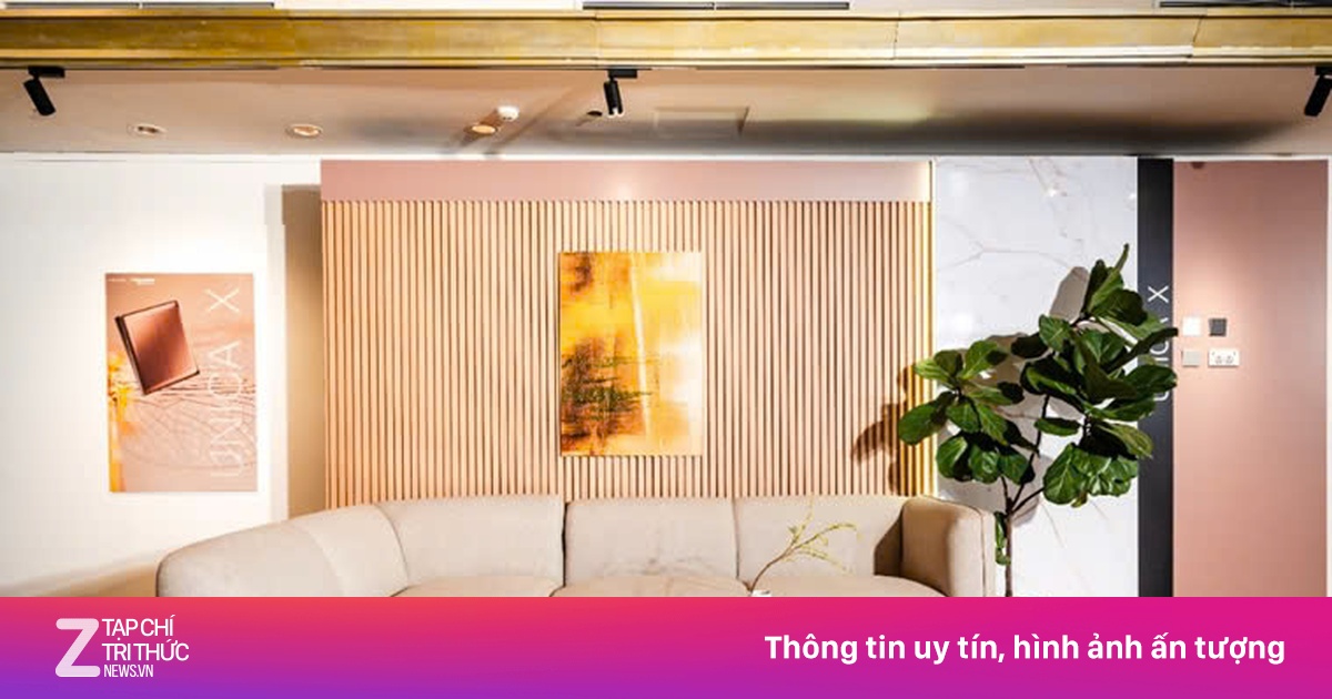Không gian sống sang trọng - công tắc và ổ cắm cũng cần có gu