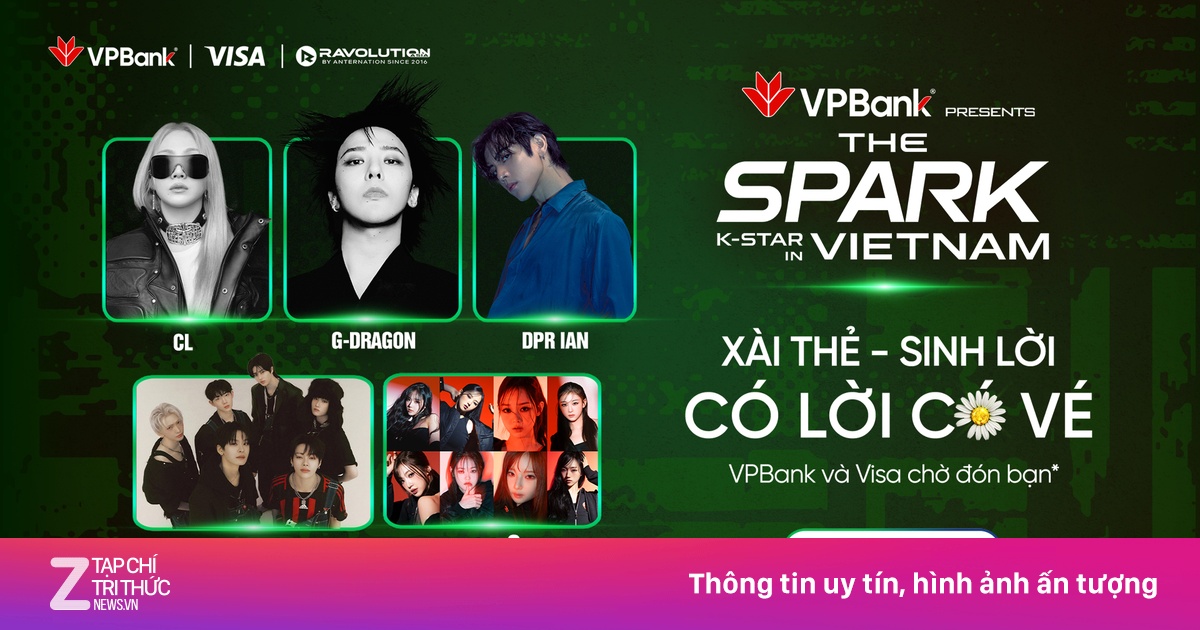 Loạt ưu đãi tặng vé xem G-Dragon cho khách hàng VPBank