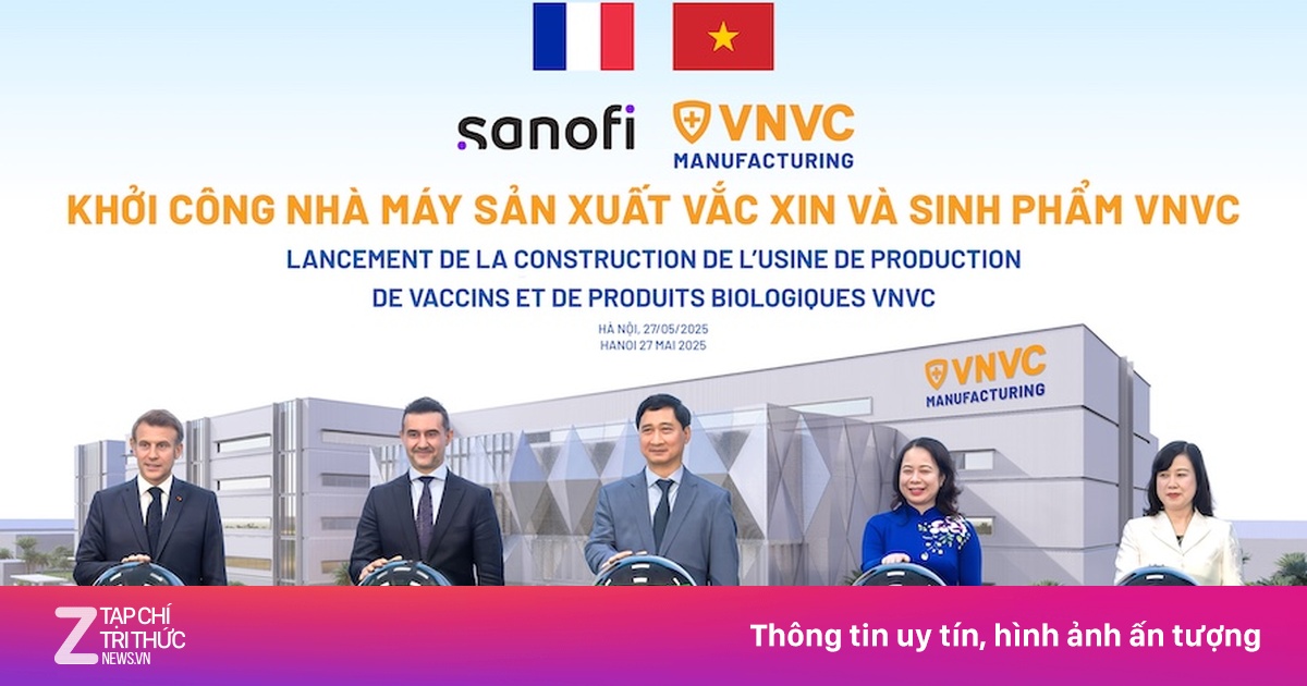 Khởi công Nhà máy Vaccine và Sinh phẩm VNVC hiện đại nhất Việt Nam