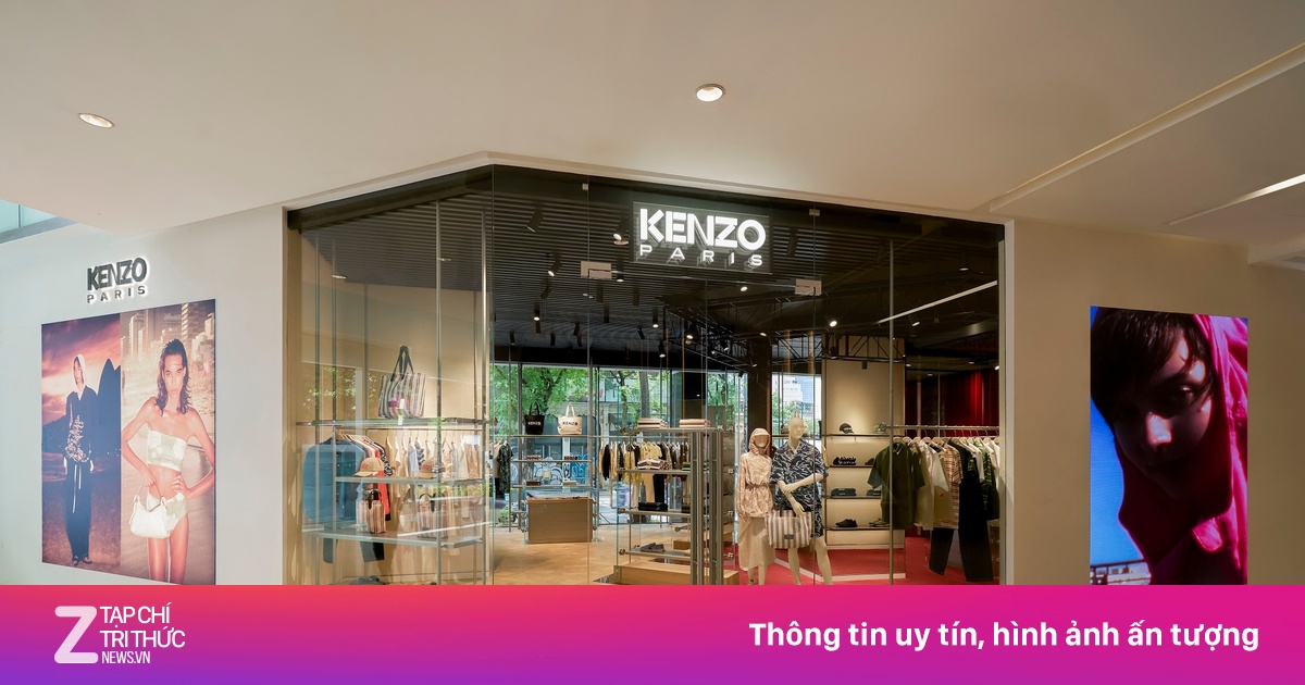 Kenzo tái khai trương cửa hàng 100 m2 tại Saigon Centre