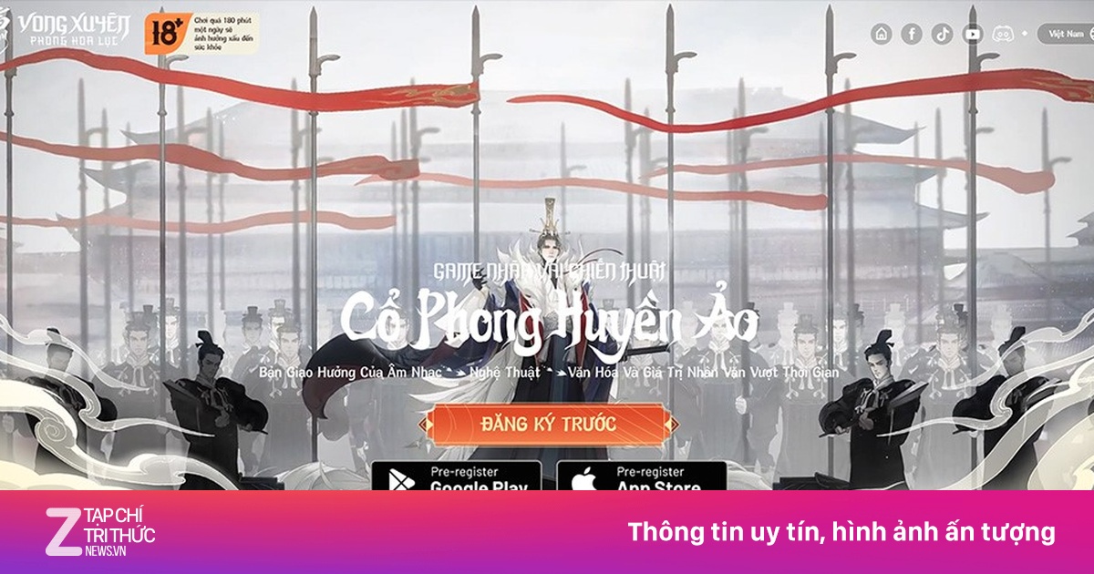 Vong Xuyên Phong Hoa Lục mở đăng ký trước cho Open Beta