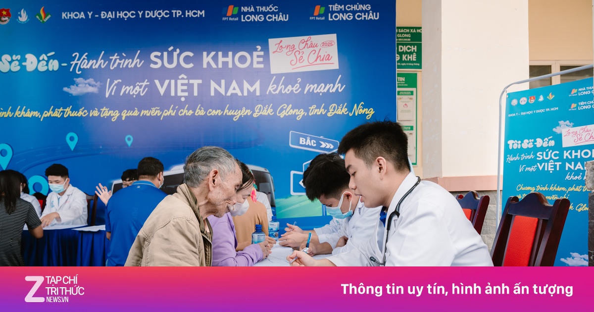 Long Châu đồng hành Đại học Y Dược TP.HCM khám bệnh lưu động miễn phí