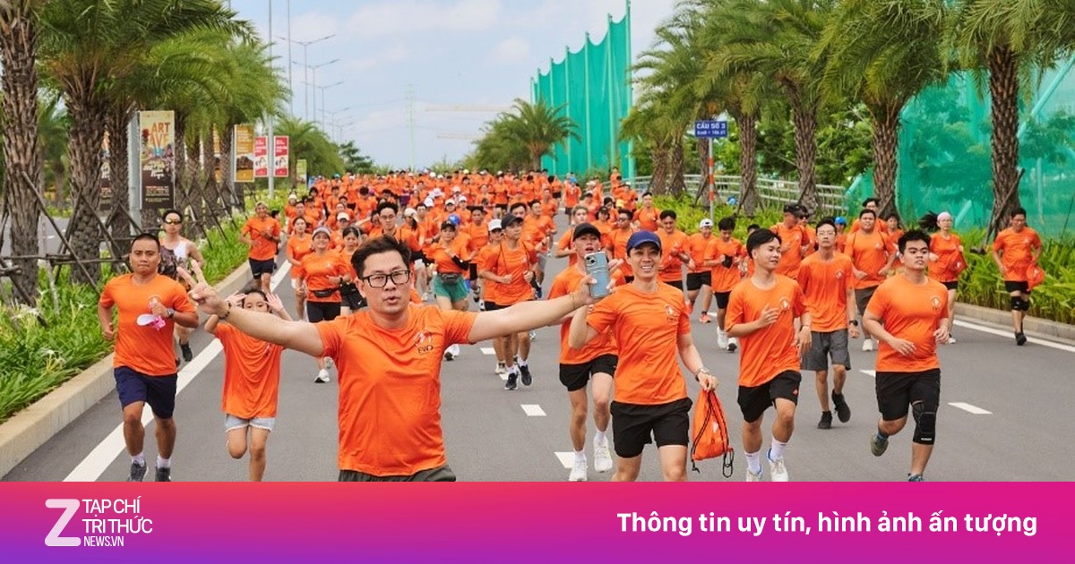 Hàng nghìn người check-in đường chạy gây chú ý trên mạng xã hội