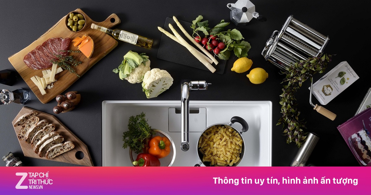 Bảo vệ sức khỏe gia đình với chậu rửa chén đá của Yoshimoto