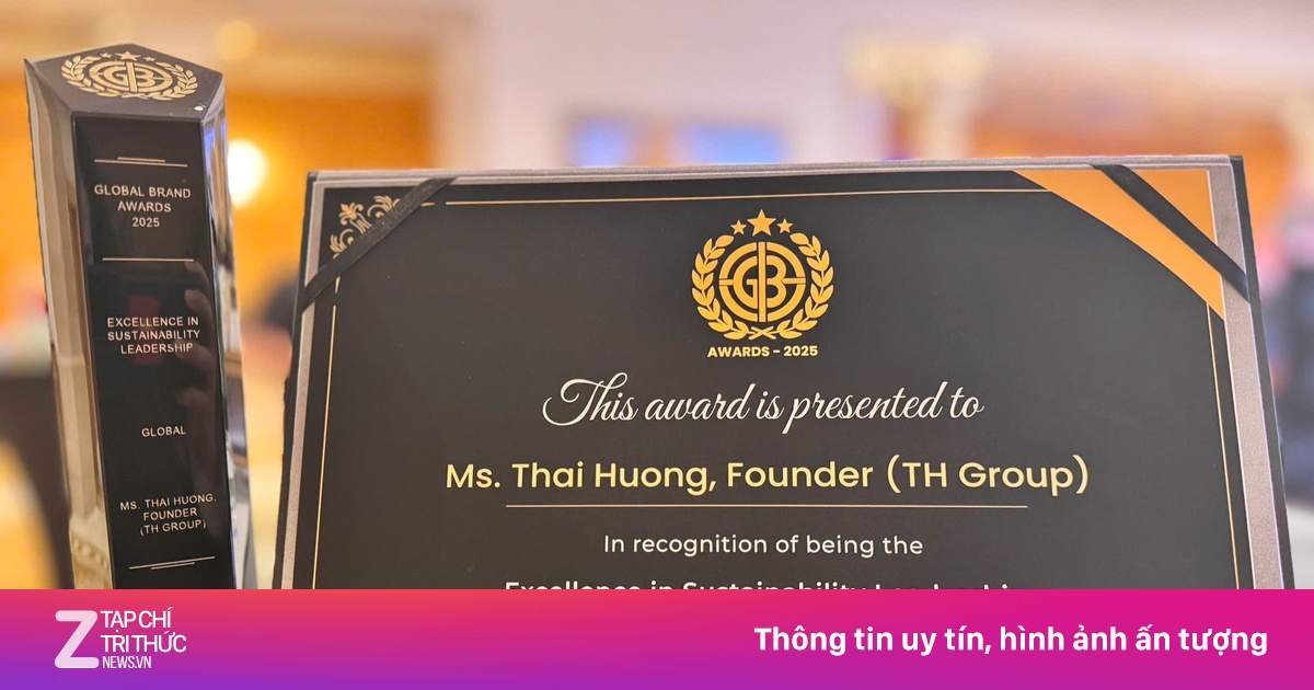Anh hùng Lao động Thái Hương được vinh danh Nhà lãnh đạo xuất sắc