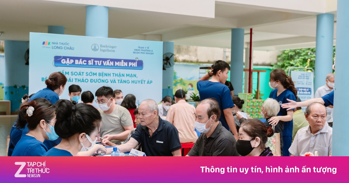 Long Châu triển khai tầm soát sớm bệnh thận mạn từ tháng 6