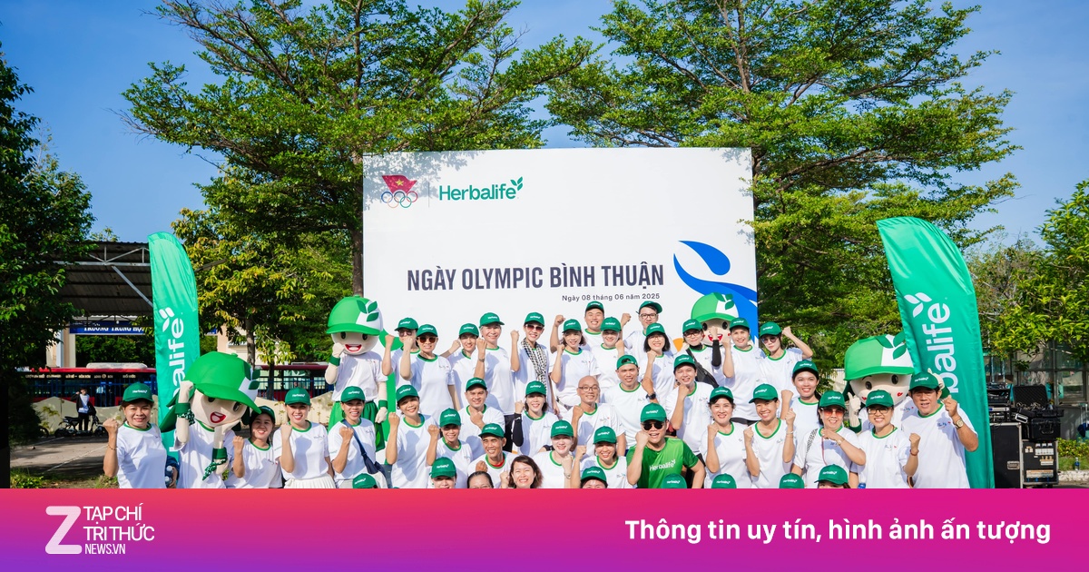 Herbalife Việt Nam đồng hành chuỗi 'Ngày Olympic' trên toàn quốc