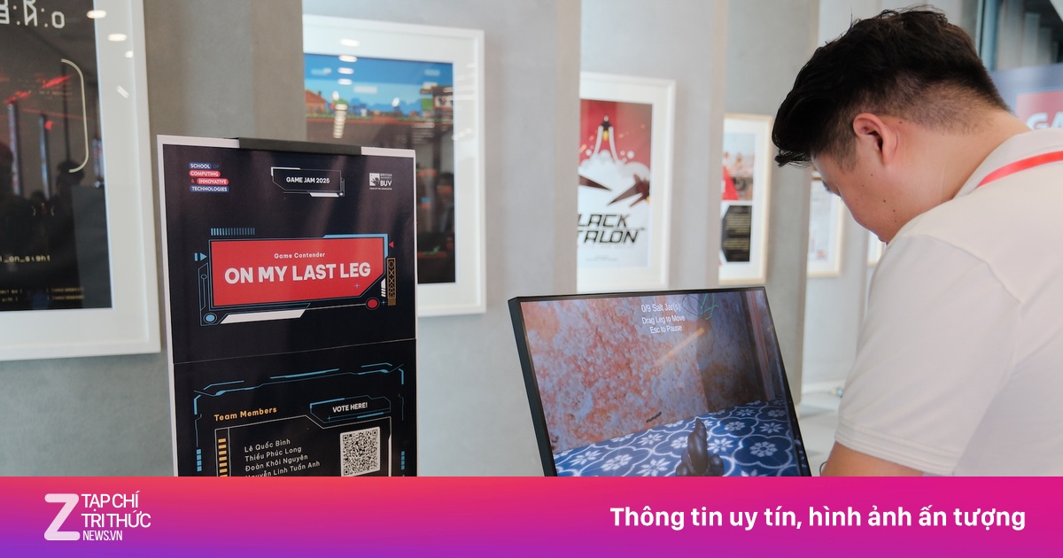 Sinh viên trường quốc tế làm loạt game nhanh chóng trong 48 giờ