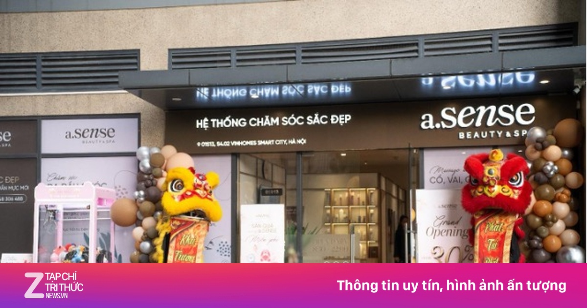a.Sense Beauty & Spa khai trương cơ sở thứ 10 tại TP.HCM và Hà Nội
