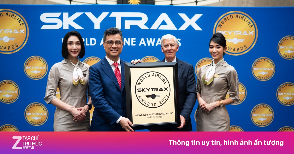 STARLUX Airlines đạt 5 sao Skytrax - giải 'Oscar ngành hàng không'