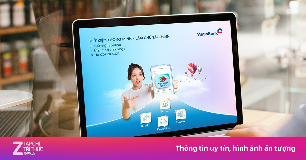 Tiết kiệm thông minh - làm chủ tài chính cùng VietinBank