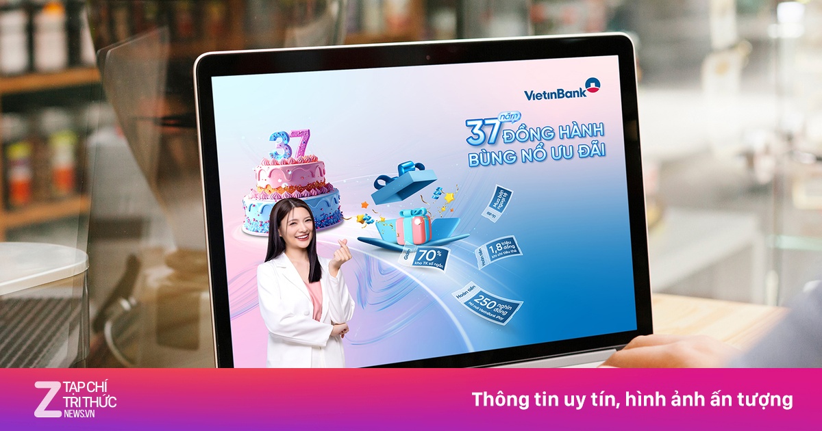 VietinBank tung ưu đãi hấp dẫn dịp 37 năm thành lập