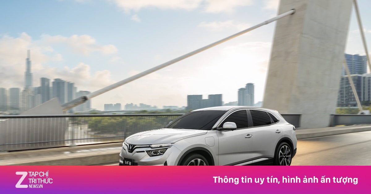 Xe VinFast VF 8 đã qua sử dụng được Green Future kiểm định tại nhà máy