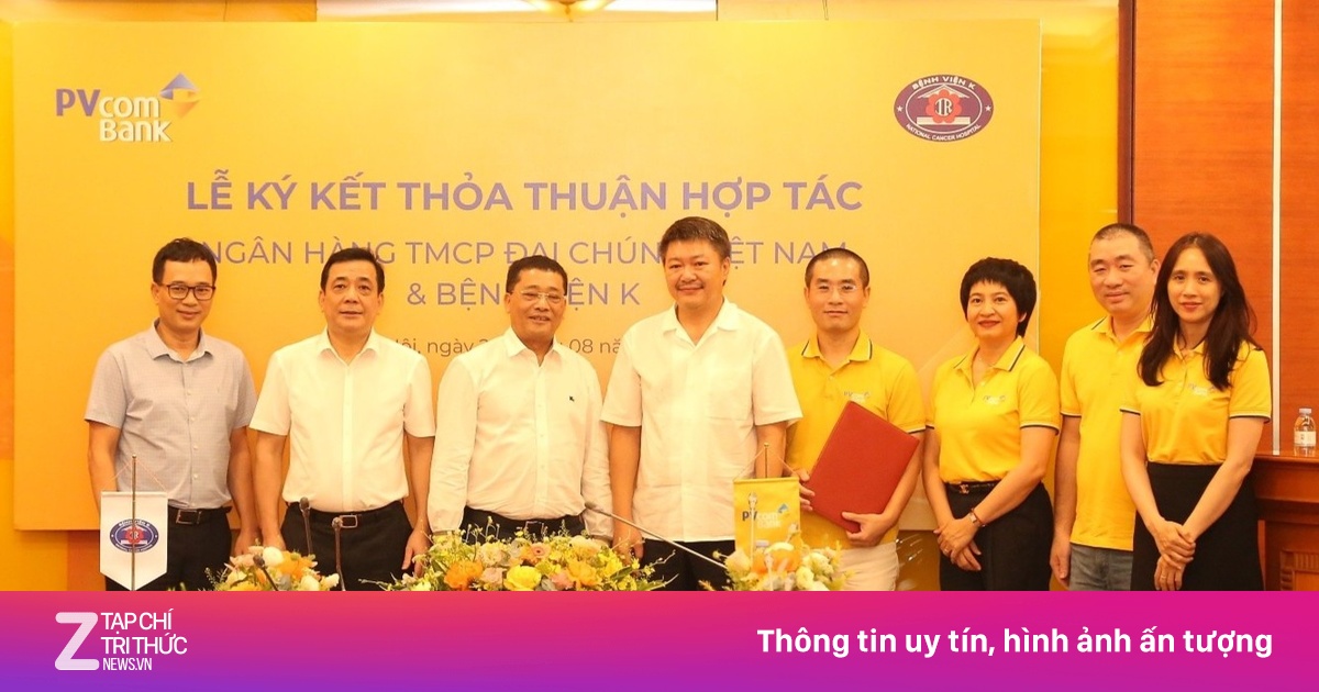 PVcomBank và Bệnh viện K hợp tác chuyển đổi số trong lĩnh vực y tế