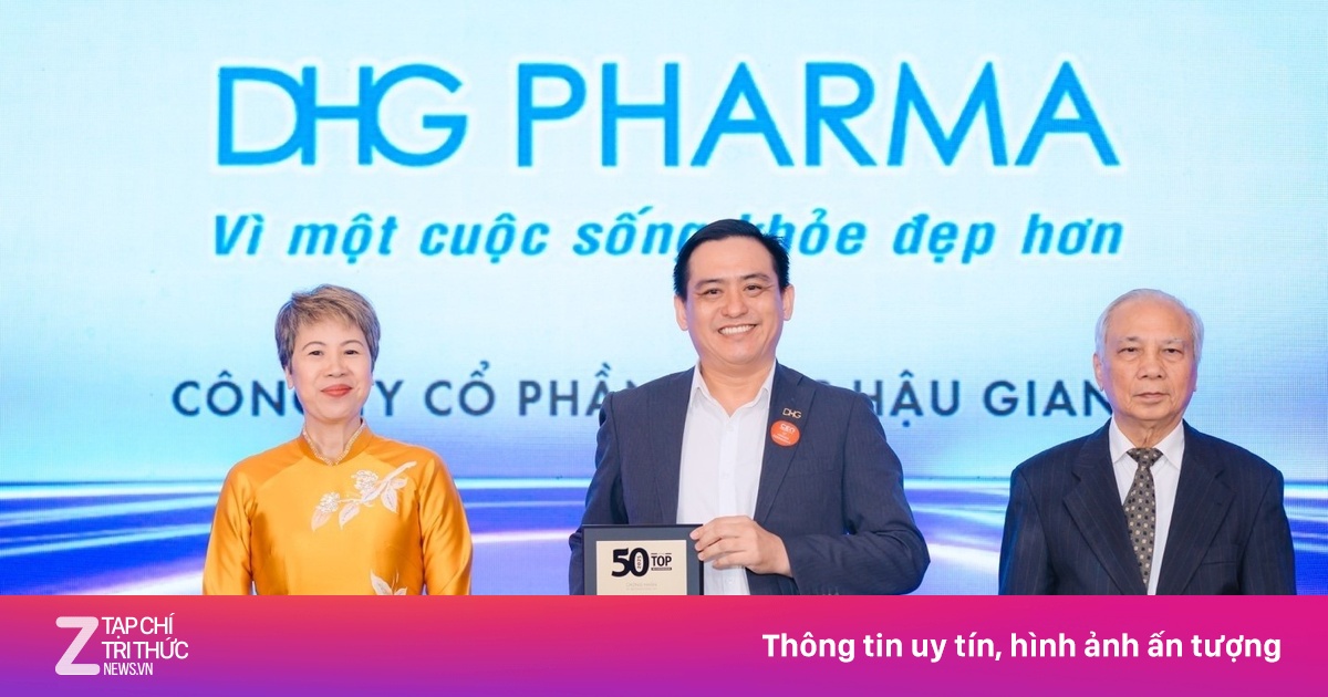 DHG Pharma 14 năm vào top 50 công ty kinh doanh hiệu quả nhất Việt Nam
