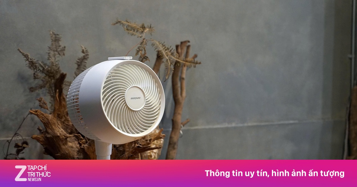 Quạt đối lưu không khí Acerpure tiết kiệm điện, thân thiện môi trường