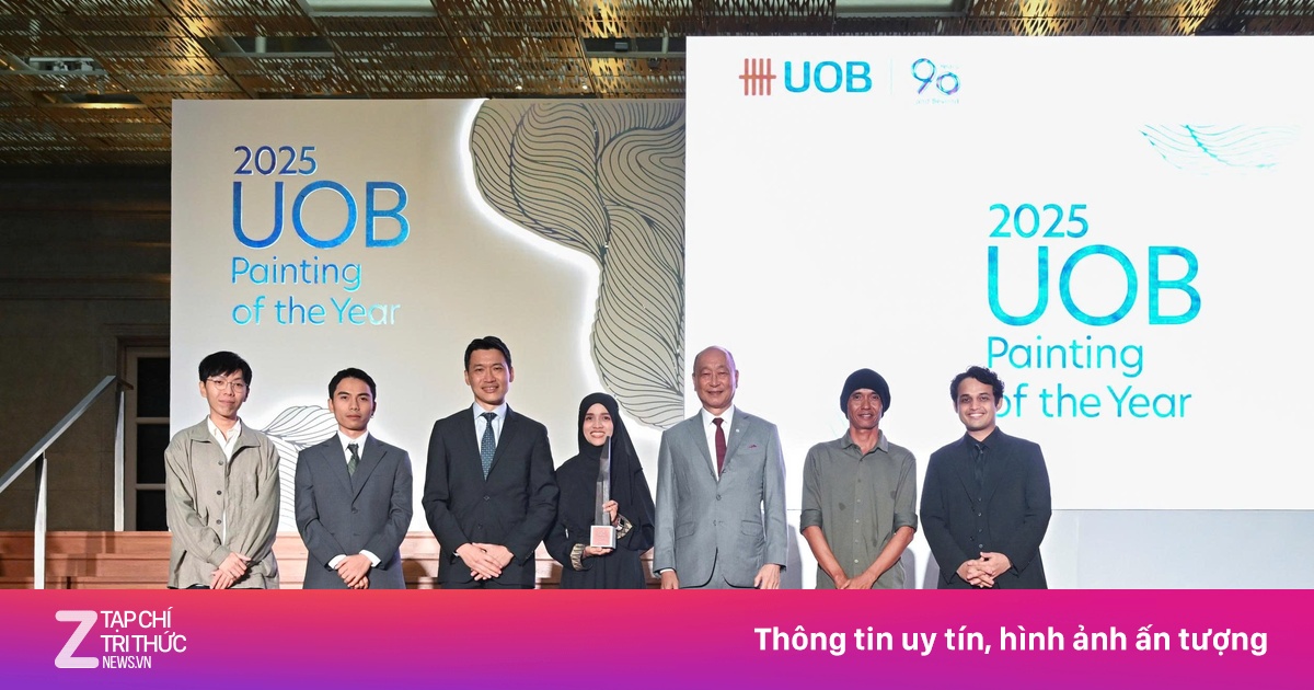 Vinh danh nghệ sĩ thắng giải UOB Painting of the Year Đông Nam Á 2025