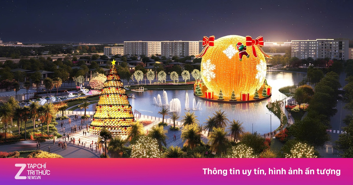 Khu đô thị Nam Long II Central Lake thắp sáng Tây Đô trong mùa lễ hội