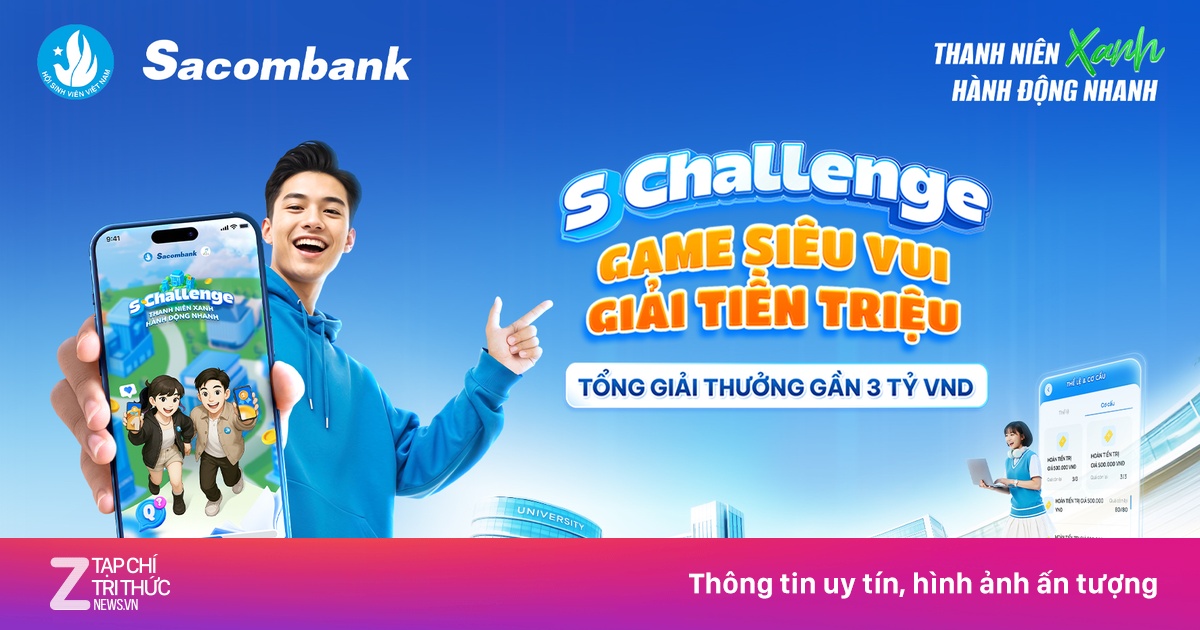 Học tài chính, săn quà hấp dẫn cùng ‘S Challenge’ của Sacombank