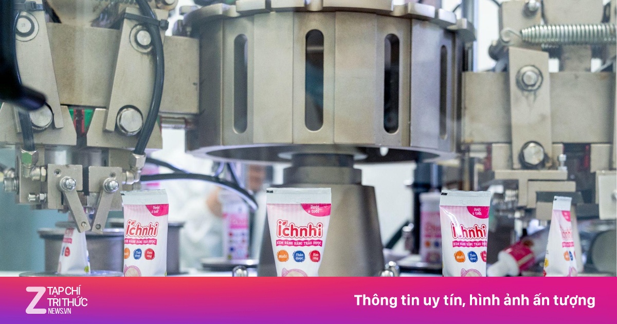 Quy trình sản xuất chuẩn quốc tế của kem đánh răng thảo dược Ích Nhi