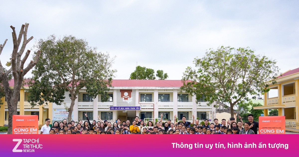 MIA.vn và Larita trao 1.000 balo cho học sinh vùng lũ Đắk Lắk