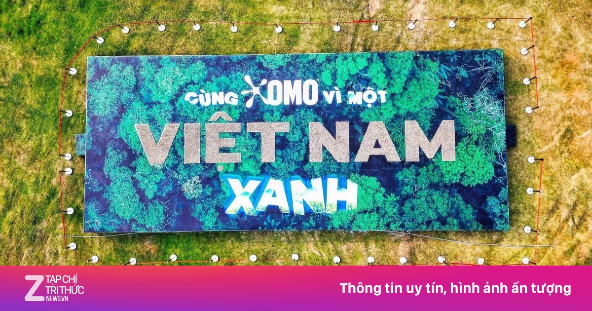 OMO lập kỷ lục Guinness, cam kết trồng 1 triệu cây giai đoạn 2026-2030