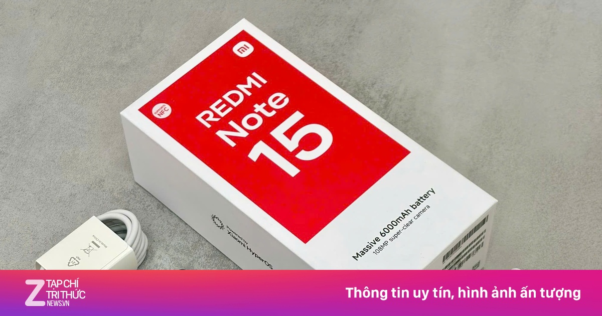 Redmi Note 15 có giá bán hấp dẫn trong năm 2026