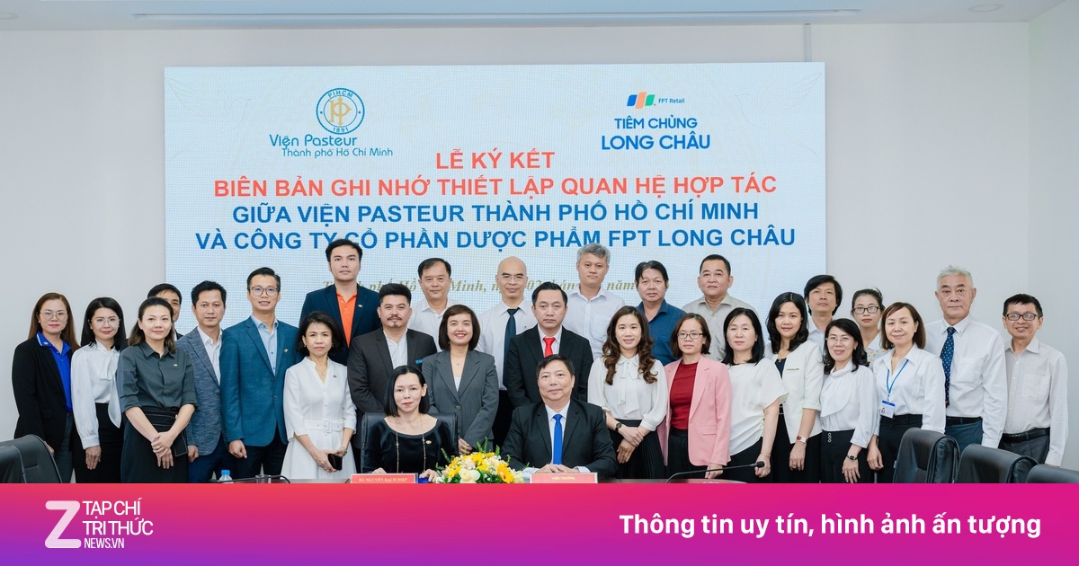 Long Châu hợp tác chiến lược Viện Pasteur TP.HCM vì Việt Nam khỏe mạnh