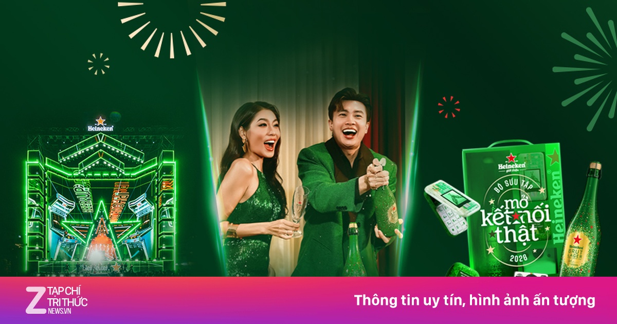 Heineken nâng tầm mùa lễ hội bằng bộ sưu tập ‘Mở kết nối thật’