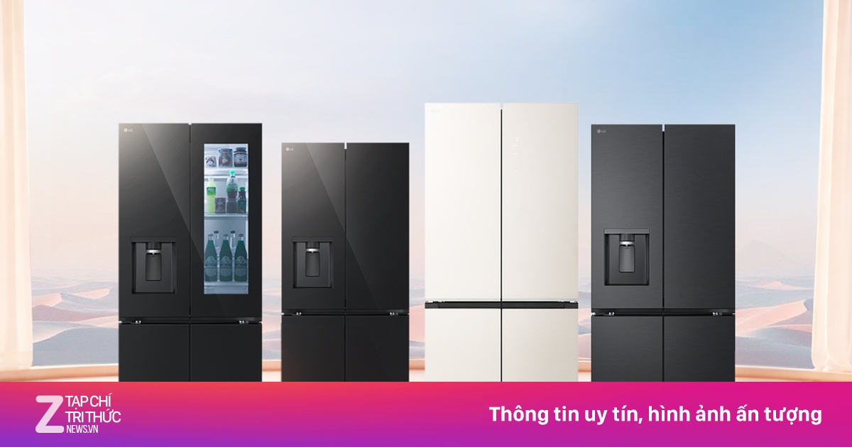 Tủ lạnh 4 cánh dẫn đầu xu hướng nâng cấp không gian bếp hiện đại