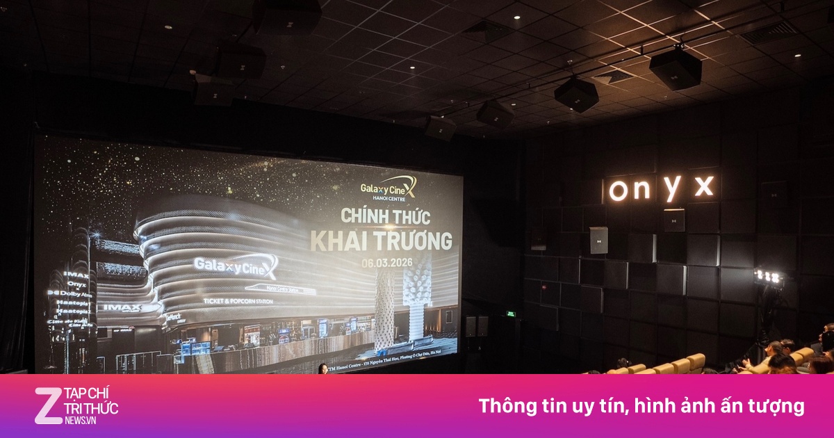 Phòng chiếu Samsung Onyx x Dolby Atmos ở Galaxy CineX - Hanoi Centre
