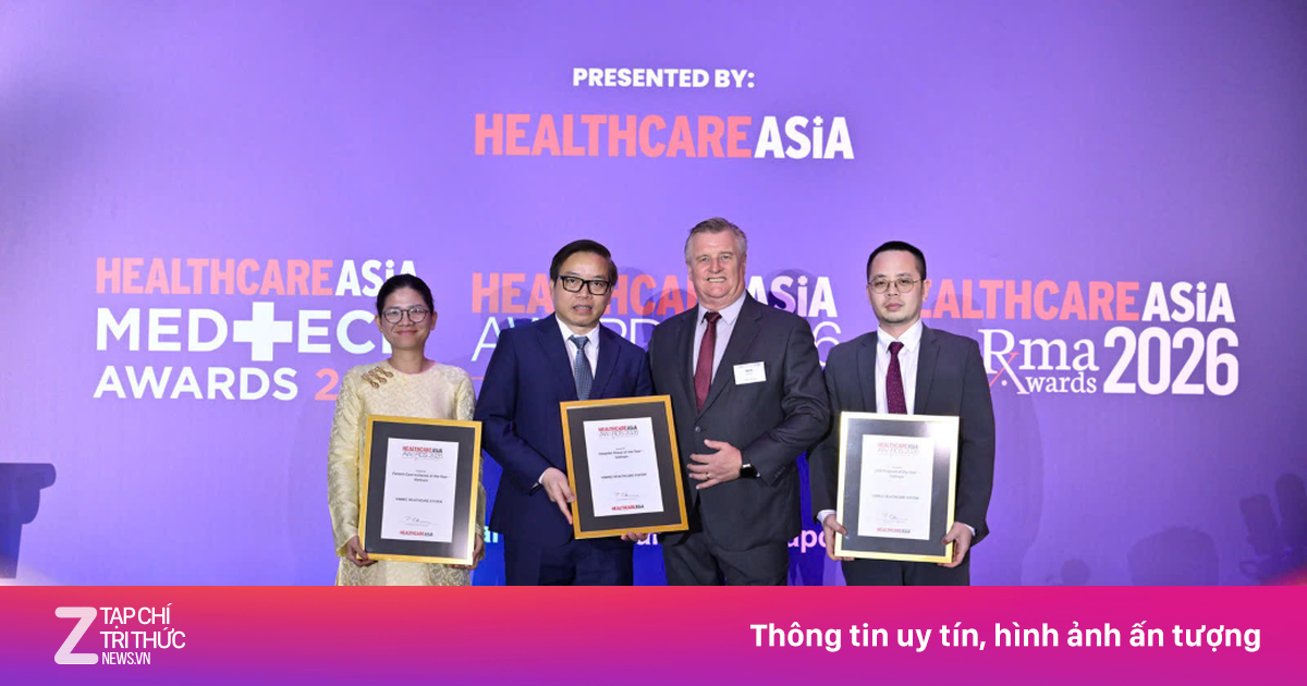 Vinmec thắng lớn tại Healthcare Asia Awards 2026