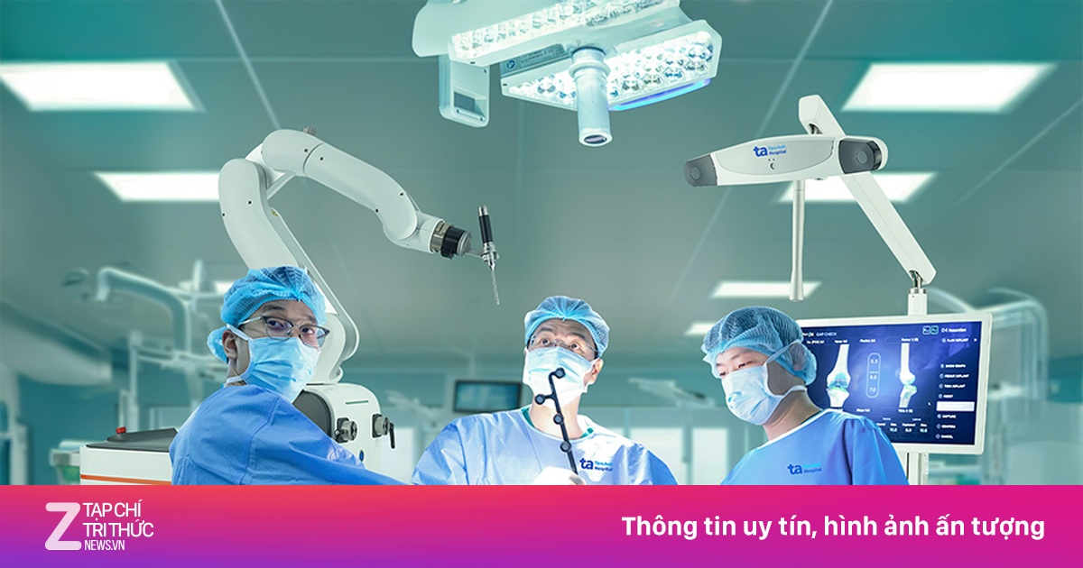 Robot AI CUVIS-Joint Thay Khớp Chuẩn Xác Từng mm Đầu Tiên Tại Việt Nam