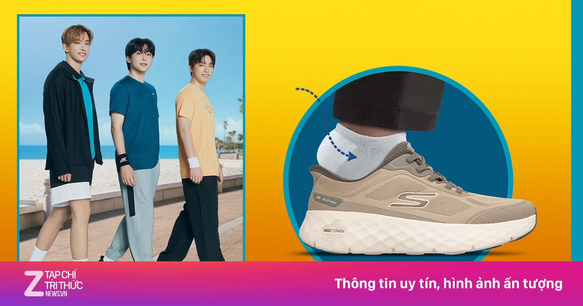 Skechers GOWalk Max Cushioning Flex - thoải mái trong từng chuyển động