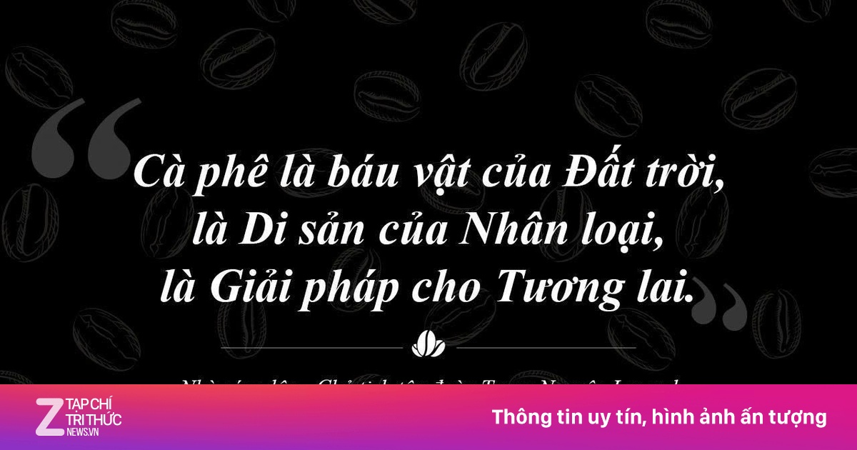 Cà Phê Việt Nam Hướng Tới Di Sản Sống Chung Của Nhân Loại Tại Diễn Đàn Quốc Tế