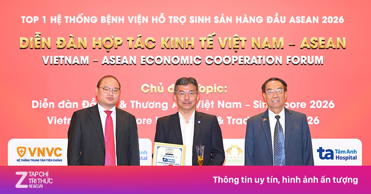 Hệ thống Bệnh viện Tâm Anh đứng đầu ASEAN về hỗ trợ sinh sản năm 2026
