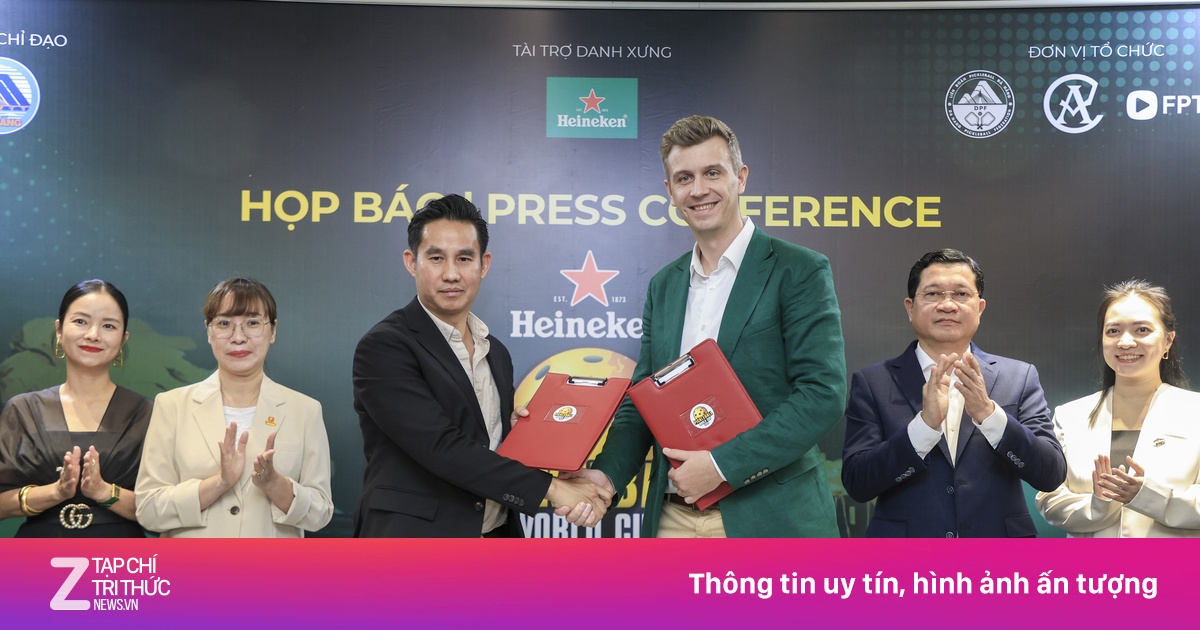 Heineken trở thành nhà tài trợ lớn nhất giải Pickleball World Cup 2026